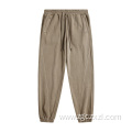 Autumn and winter new splicing washed sports pants